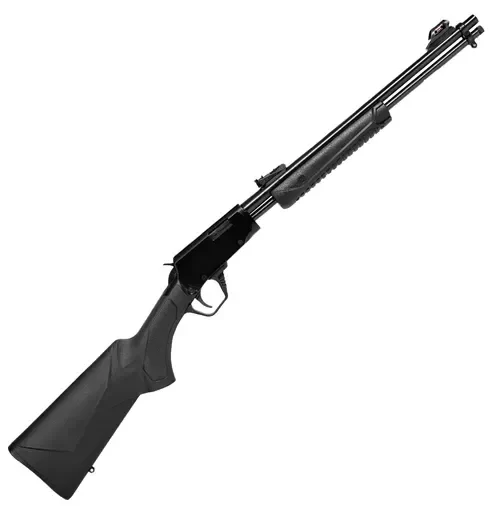 RIFLE CBC PUMP ACTION .22LR CANO 18  CORONHA POLIPROPILENO PRETO